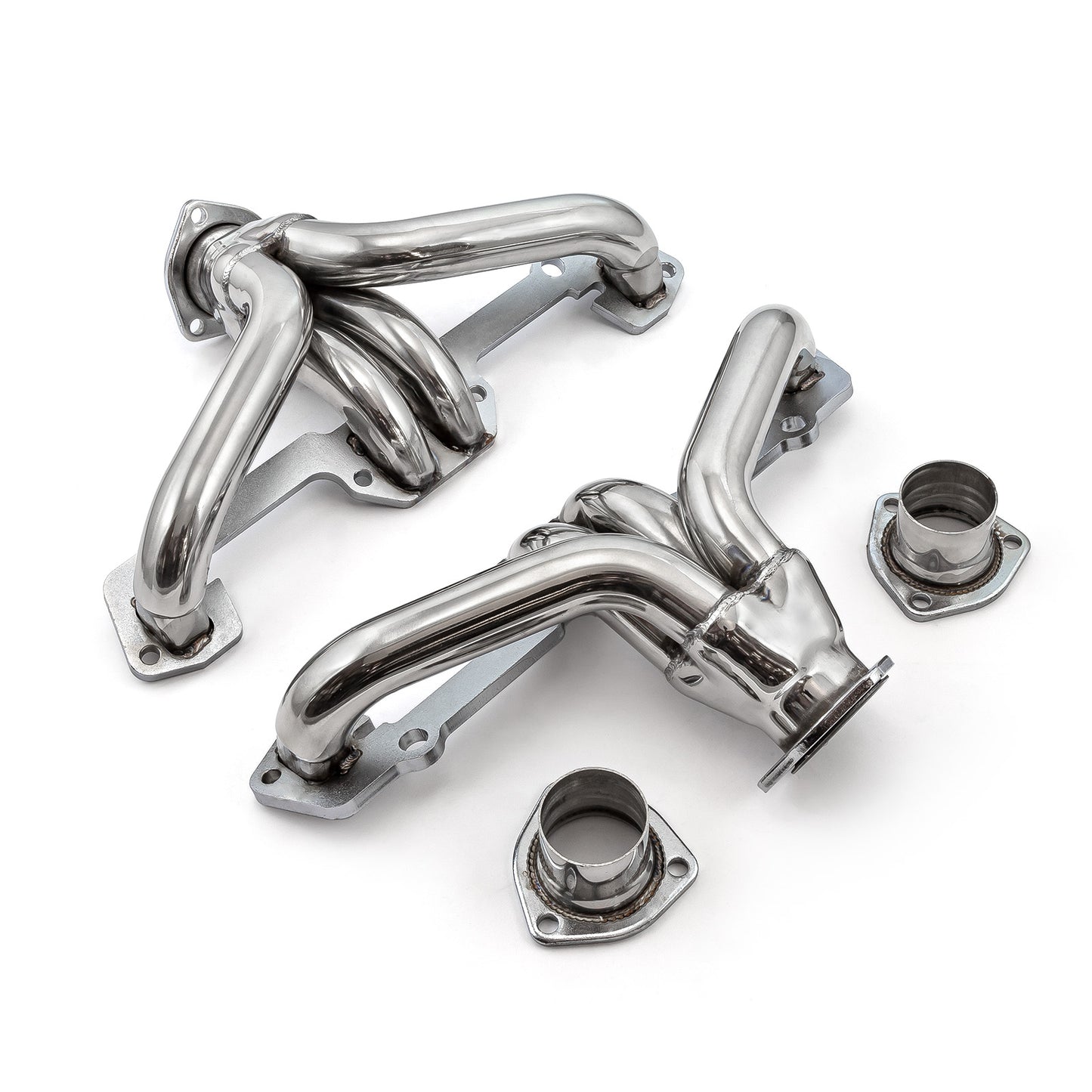 Mopar Chrysler SB 318 340 360 Block Hugger Stainless Steel Exhaust Header