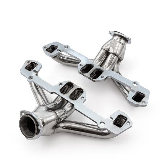 Mopar Chrysler SB 318 340 360 Block Hugger Stainless Steel Exhaust Header
