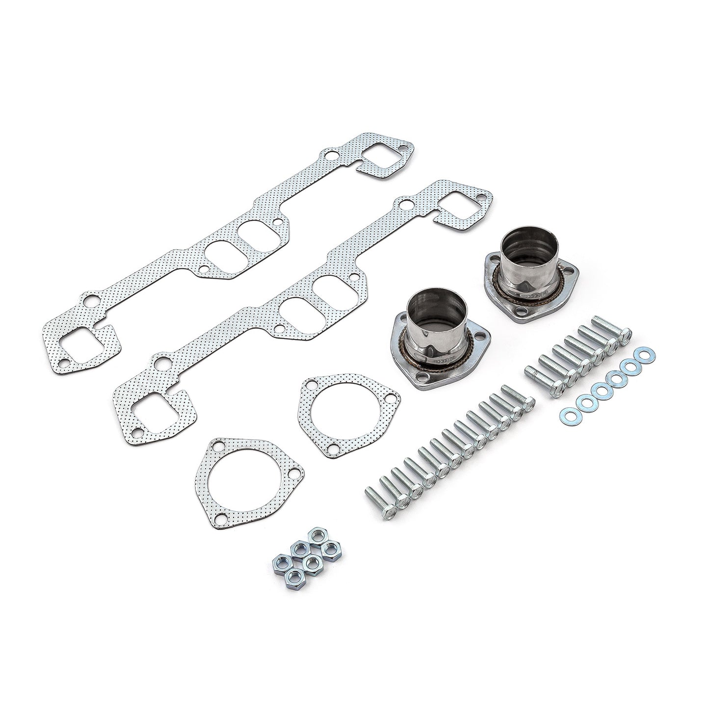 Colector de escape de acero inoxidable Mopar Chrysler SB 318 340 360 Block Hugger