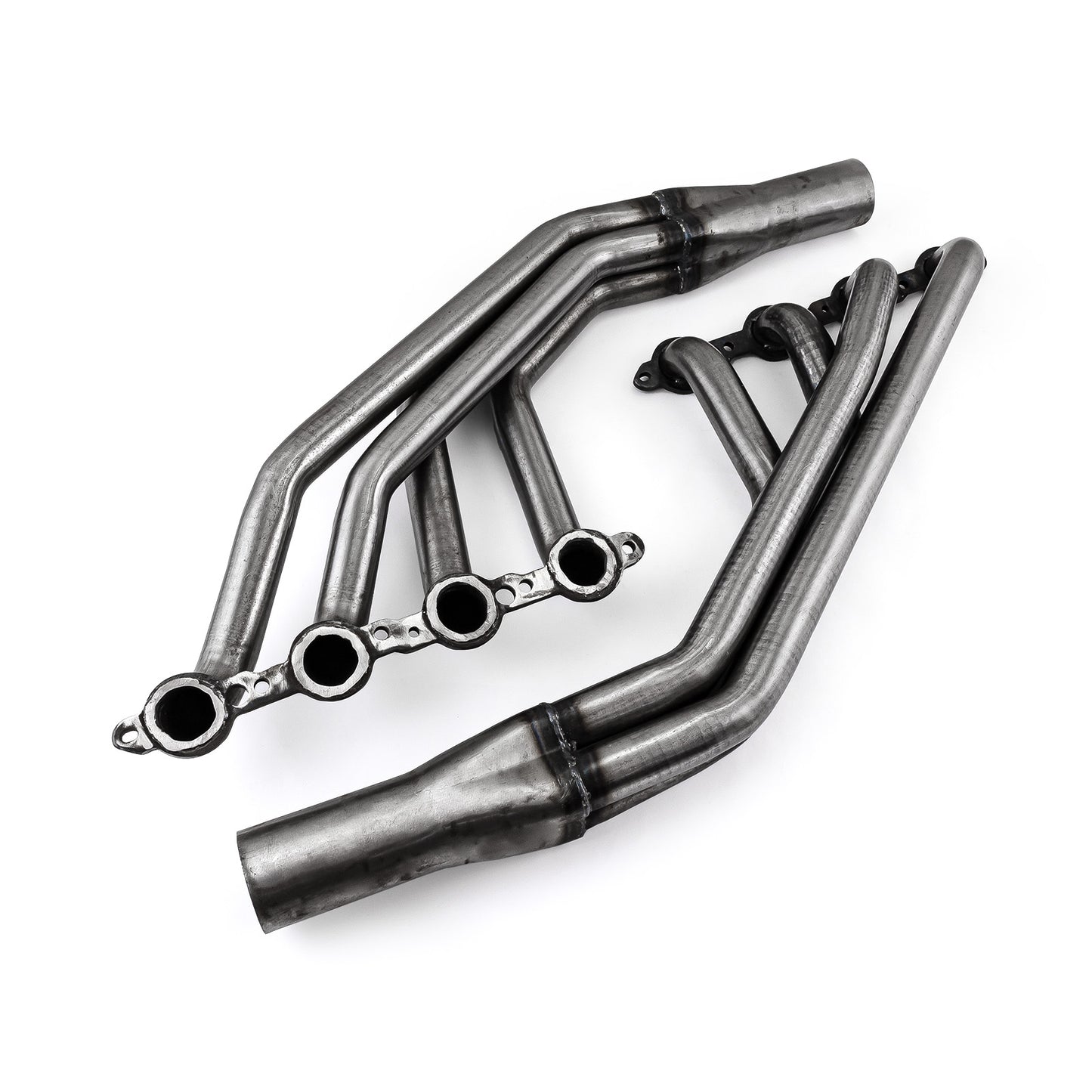 Chevy LS Camaro 10-14 Raw Steel Exhaust Headers O2 Sensor Insertion