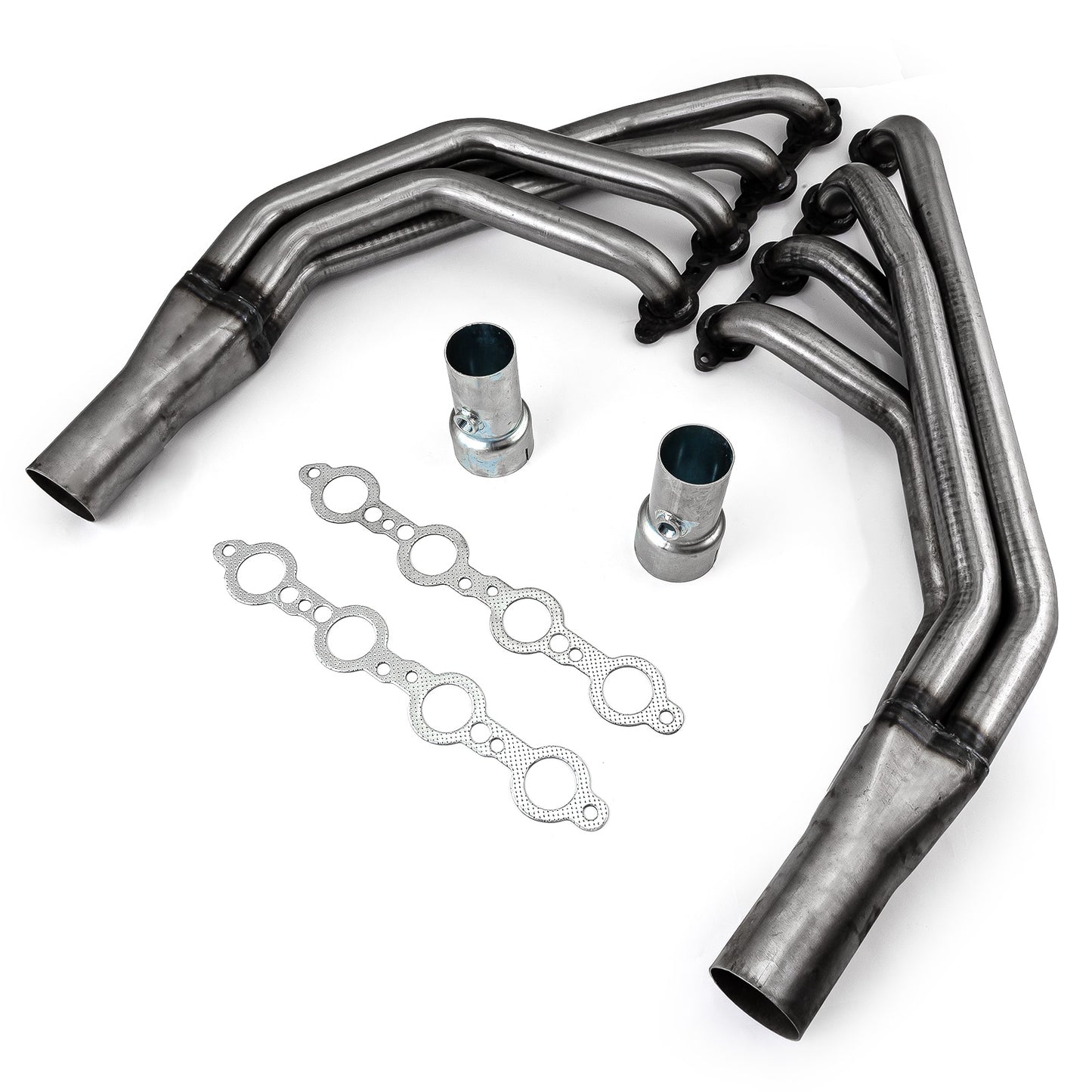 Chevy LS Camaro 10-14 Raw Steel Exhaust Headers O2 Sensor Insertion