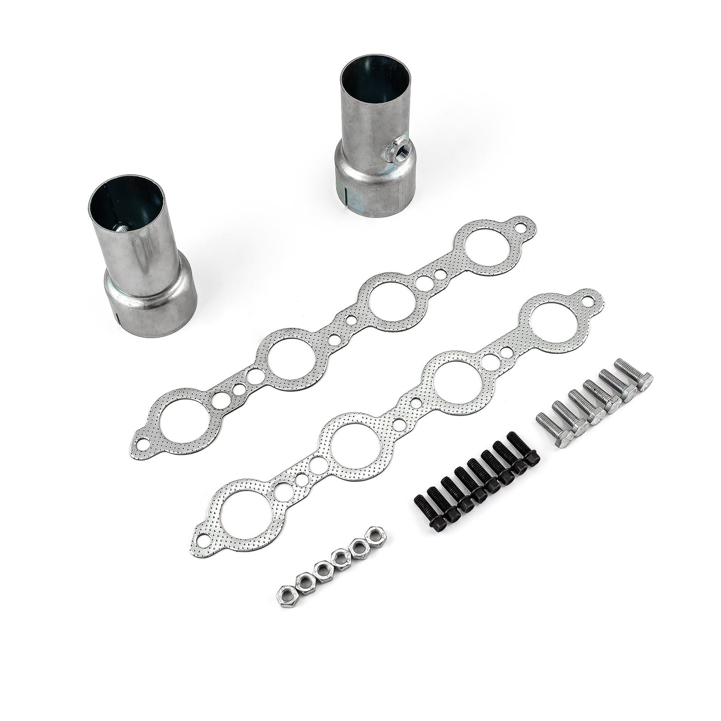 Chevy LS Camaro 10-14 Raw Steel Exhaust Headers O2 Sensor Insertion