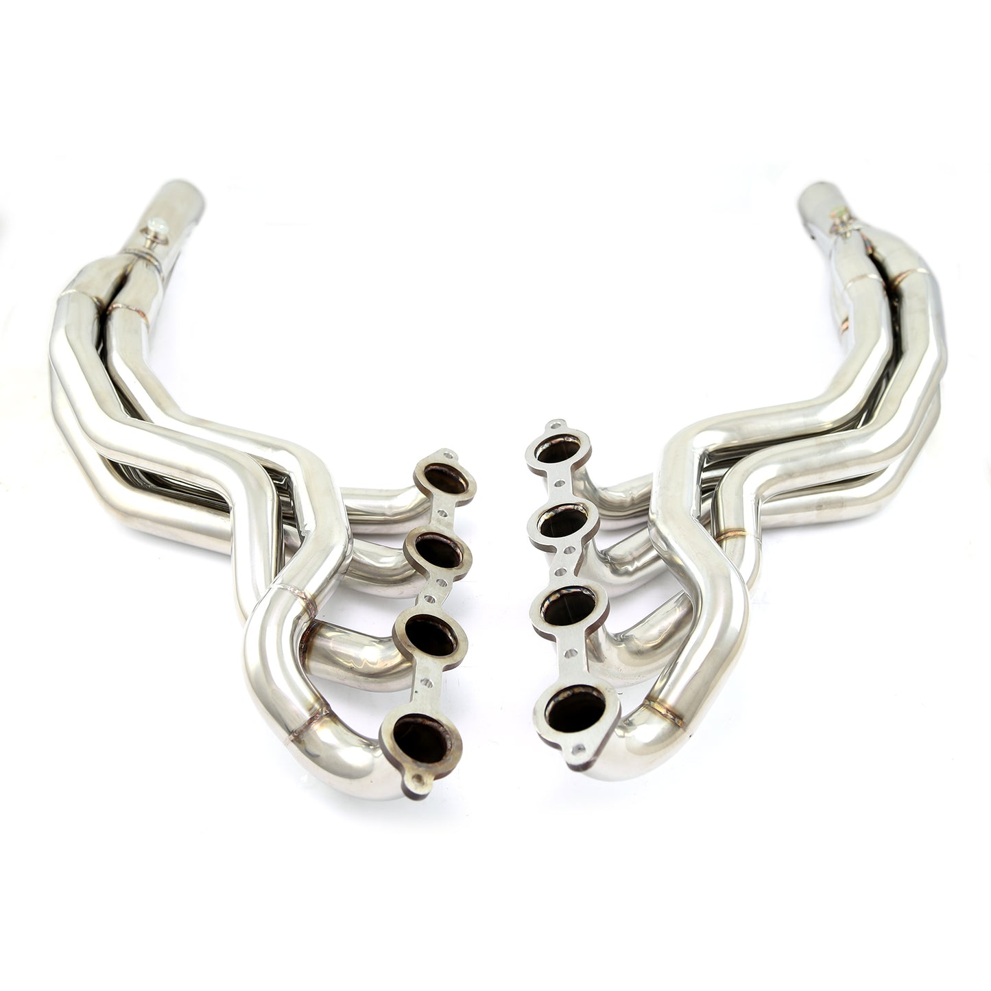 Colectores de escape de acero inoxidable para Chevy LS3 Camaro 10-14 con inserción de sensor de O2 T304