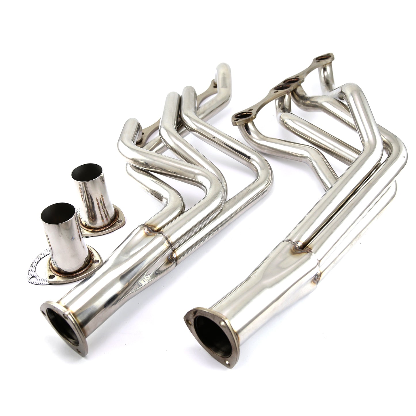 Colectores de escape de acero inoxidable para Chevy SBC 350 (1965-89)