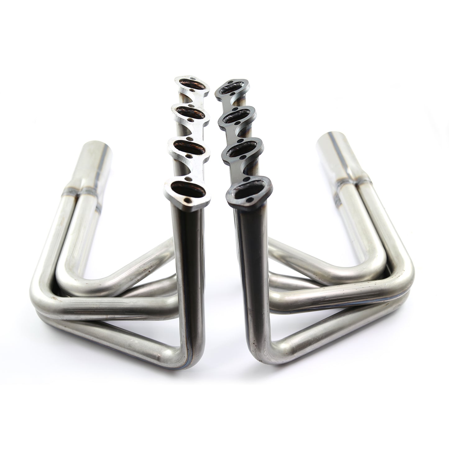 Colectores de acero crudo para Ford SB 289 302 351 Windsor Sprint Roadster Street Rod