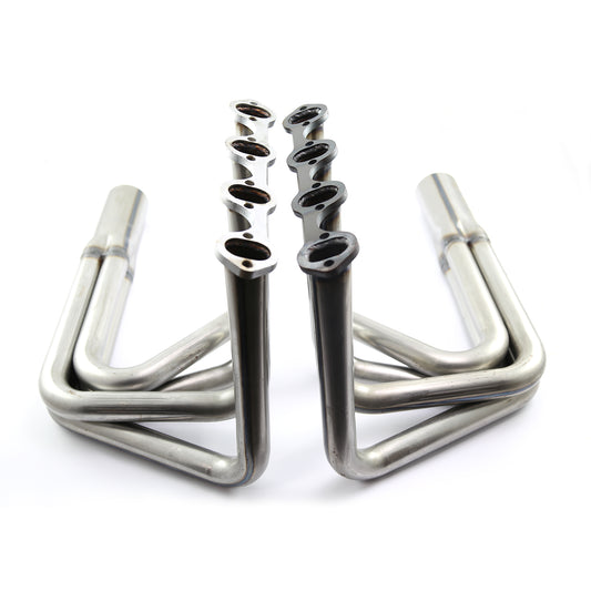 Colectores de acero crudo para Ford SB 289 302 351 Windsor Sprint Roadster Street Rod