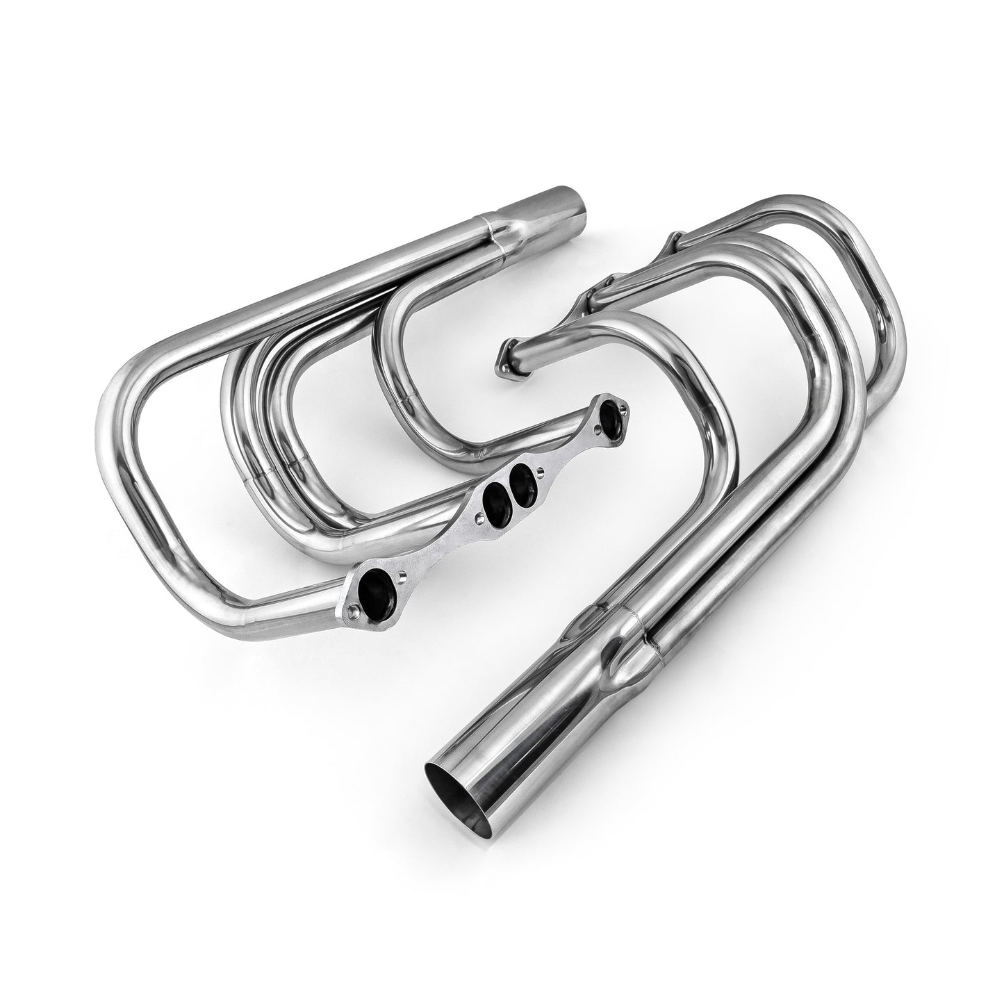 Colectores de escape de acero inoxidable para Chevy SBC 350 Classic T-Bucket Street Rod