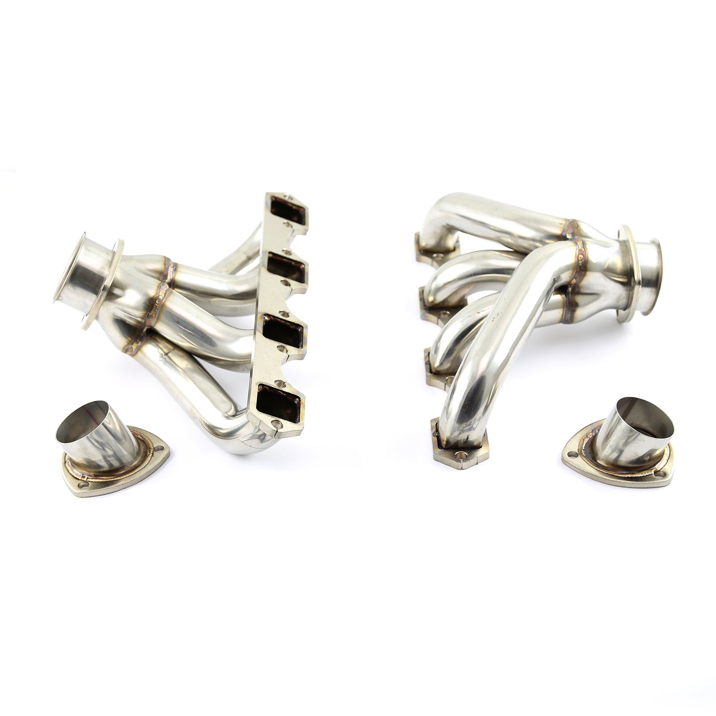 Colectores de escape de acero inoxidable Block Hugger para Cadillac 425 472 500