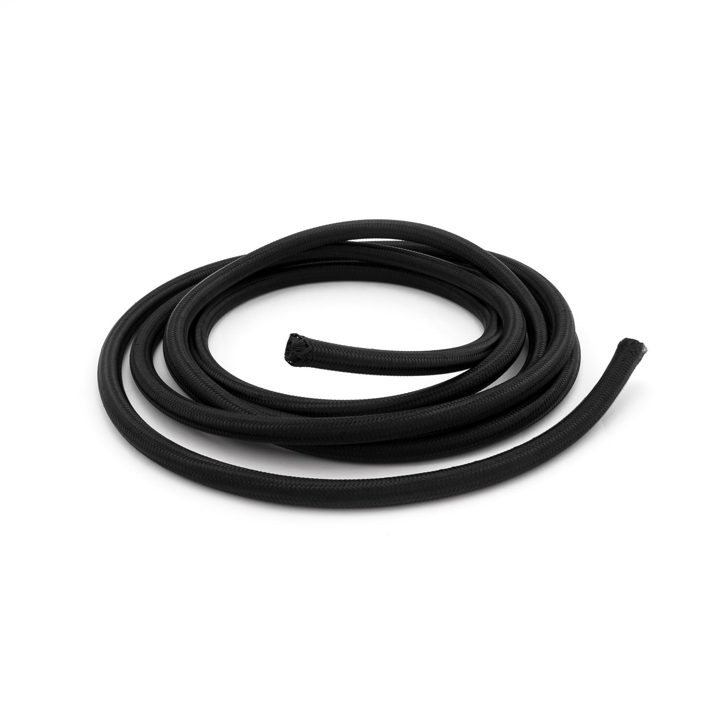 Manguera trenzada de nailon negro para combustible y aceite, de 6 AN y 5/16", 4 m/13 pies