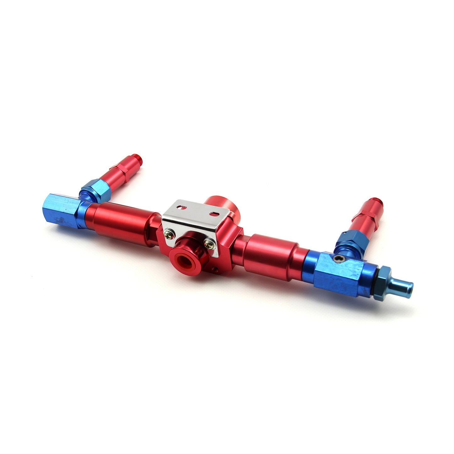 Registro de entrada de combustible y regulador de carburador de aluminio de 9/16-24 (compatible con: BG y Speedmaster)