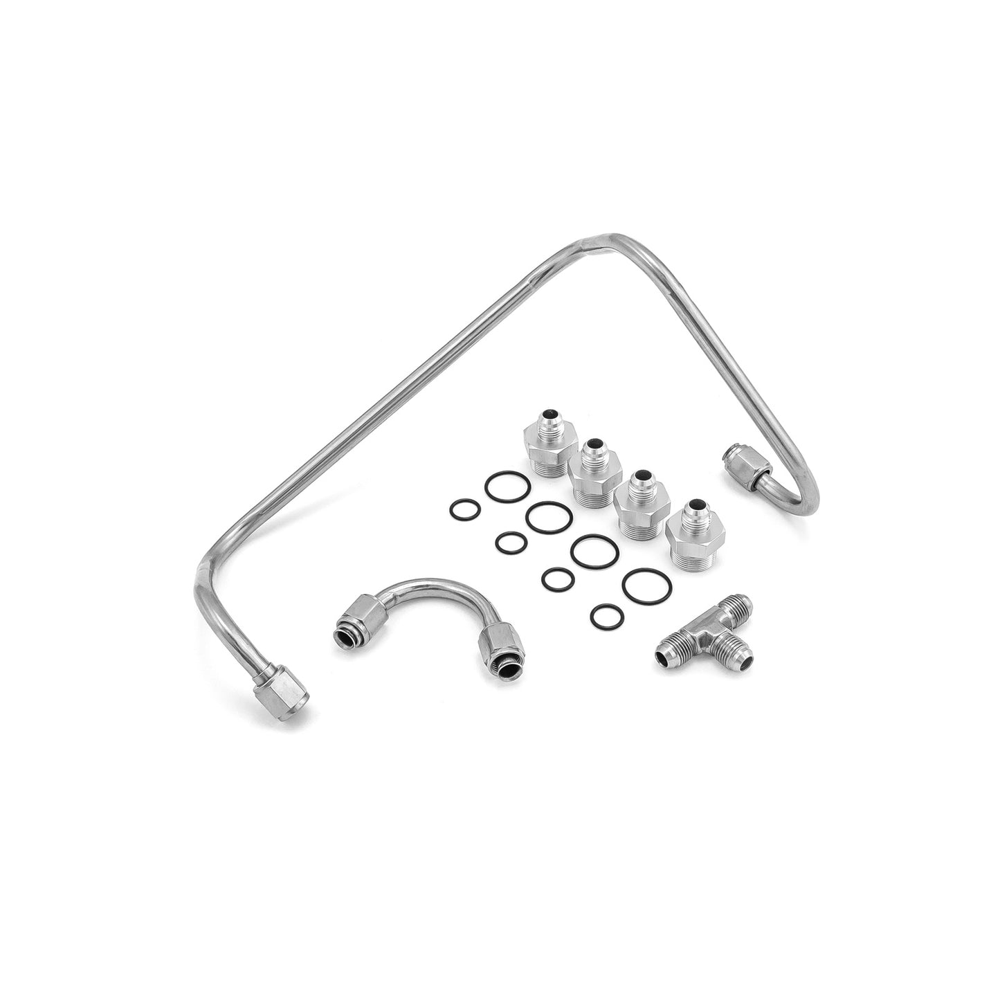 Kit de línea de combustible para carburador doble 4150 con asiento lateral