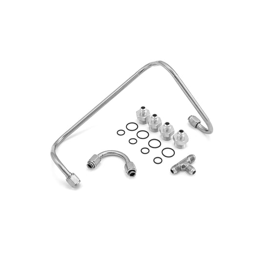 Kit de línea de combustible para carburador doble 4150 con asiento lateral