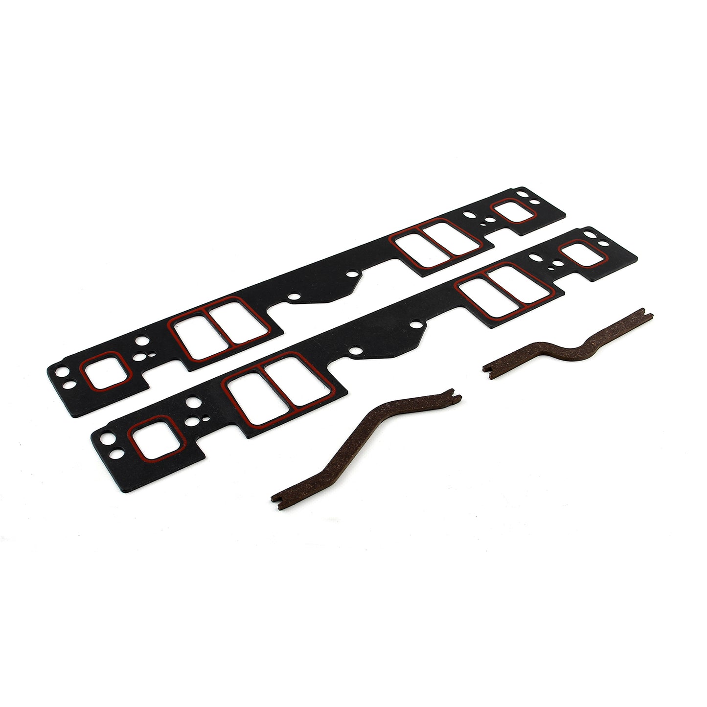Chevy SBC 350 Vortec Intake Manifold Gasket Set (1255) 2.11" x 1.08" x 0.060"