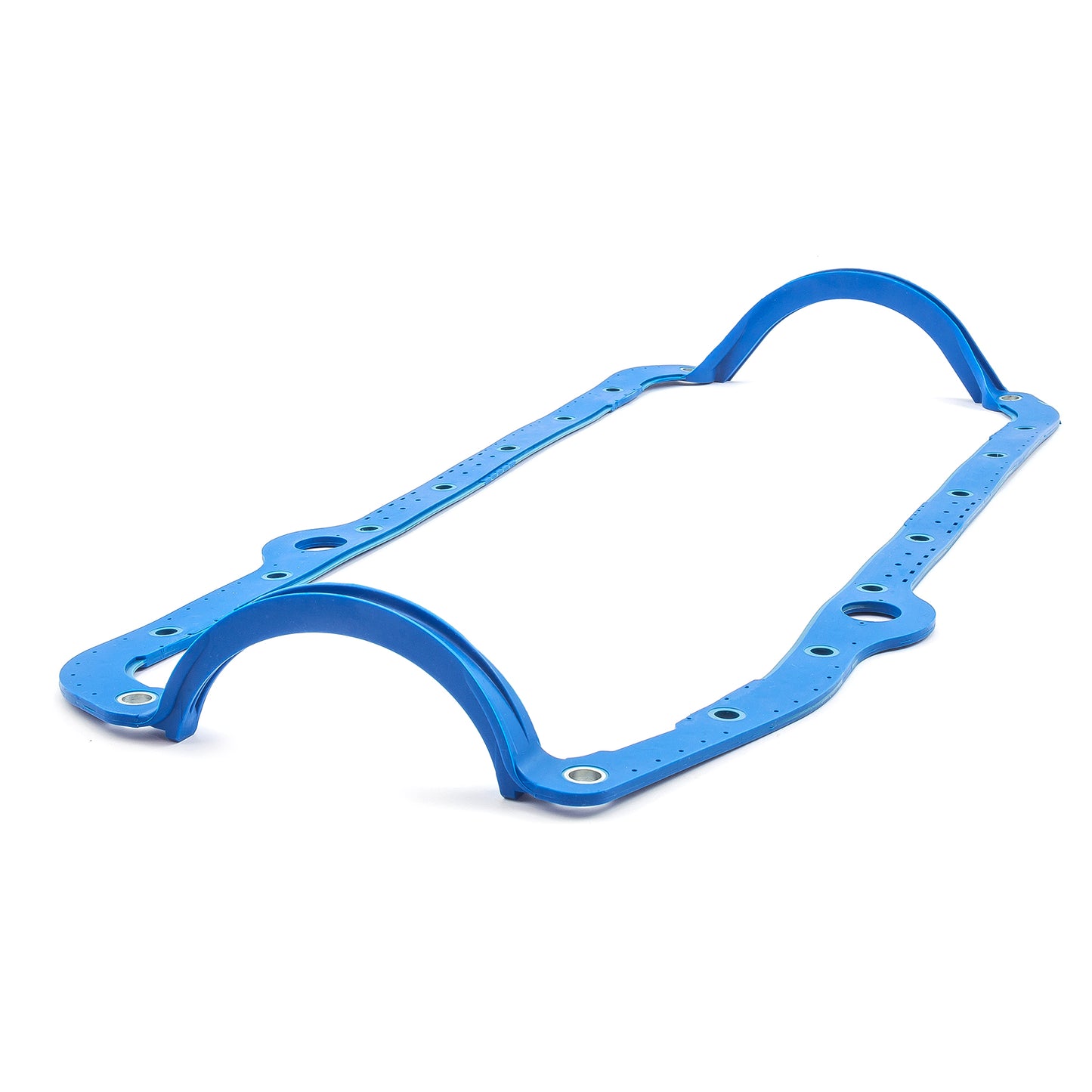 Junta de cárter de aceite Chevy SBC 350 (2 unidades, 1955-85, goma con núcleo de acero)