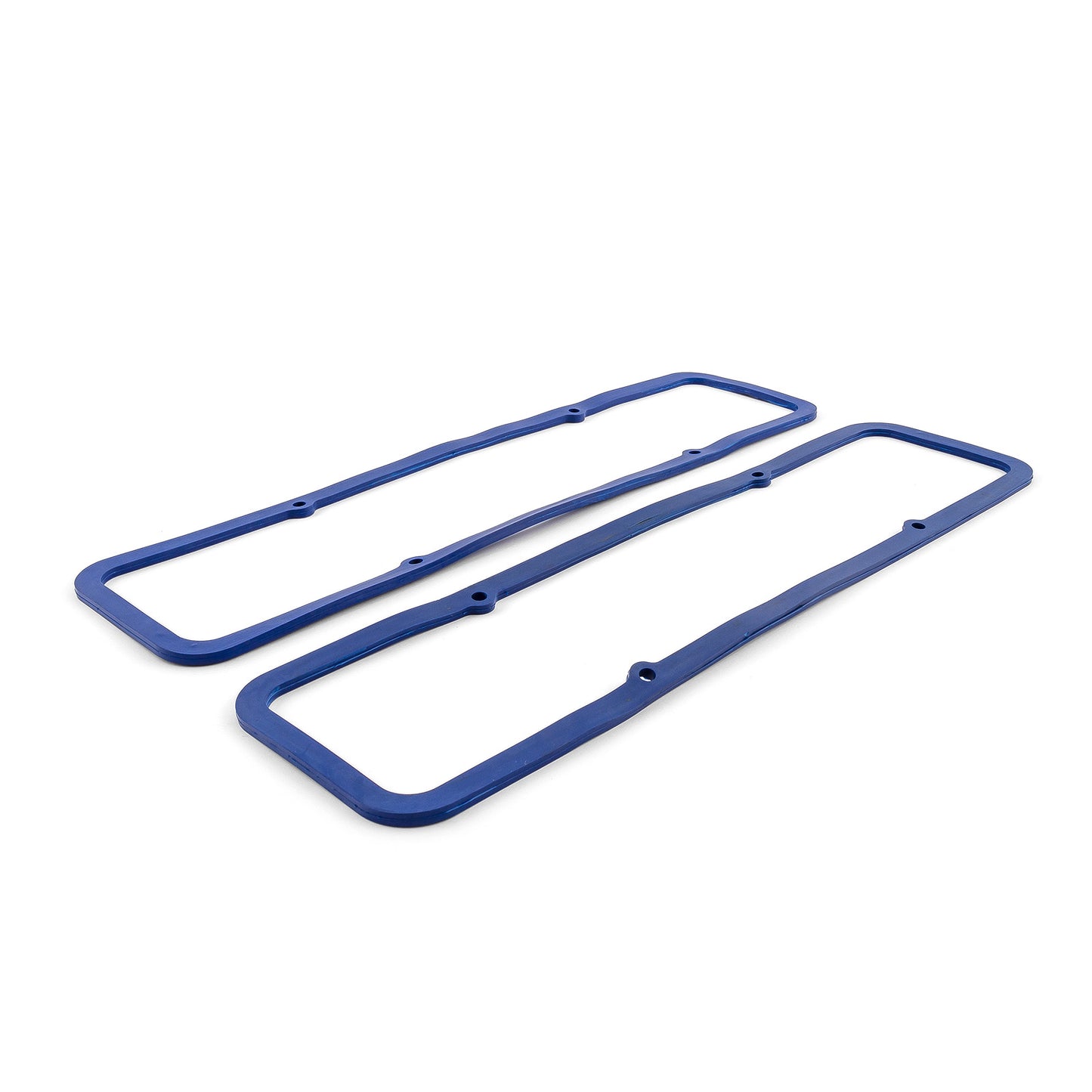 Juego de juntas de tapa de válvulas de caucho con núcleo de acero para Chevy SBC 350 (1955-85), color azul