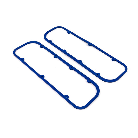 Juego de juntas de tapa de válvulas con núcleo de acero y caucho de 3/16" de espesor, color azul, para Chevy BBC 454 (1966-00)