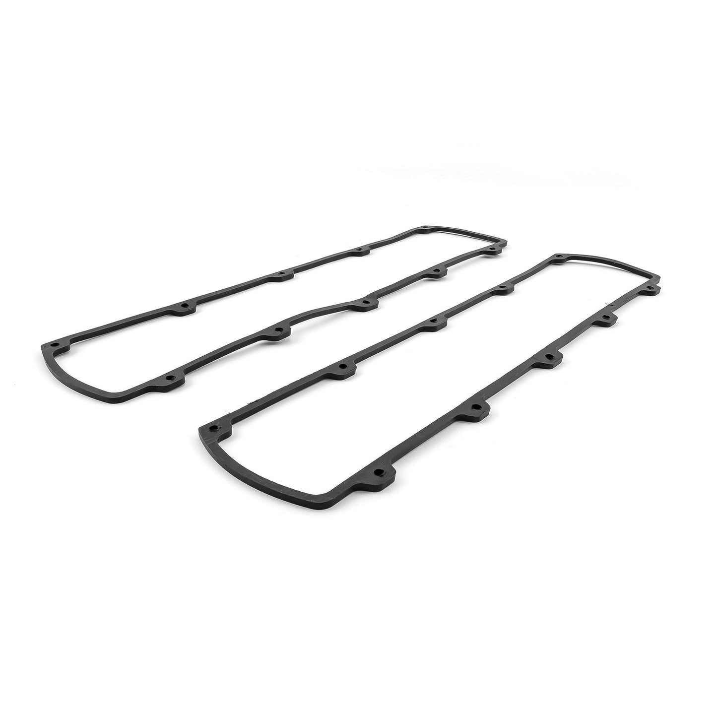 Oldsmobile 400 425 455 Black 3/16 Thick Rubber Steel Core Valve Cover Gasket Set