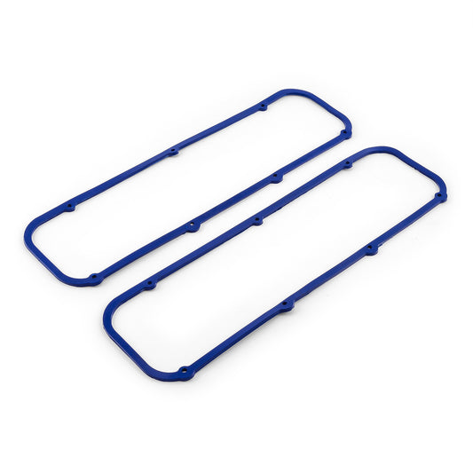 Ford BBF 429 460 Blue 3/16" Thick Rubber Steel Core Valve Cover Gasket Set
