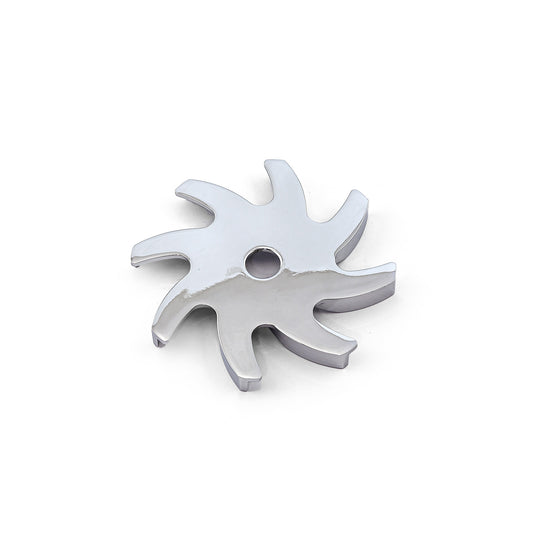 Ventilador de alternador universal de aluminio cromado