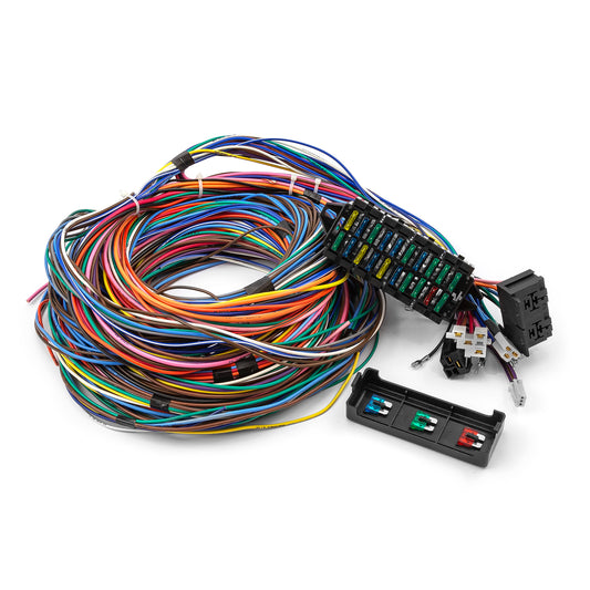 Kit de arnés de cableado universal de 20 circuitos para Street Rod, Hot Rod y Race Car