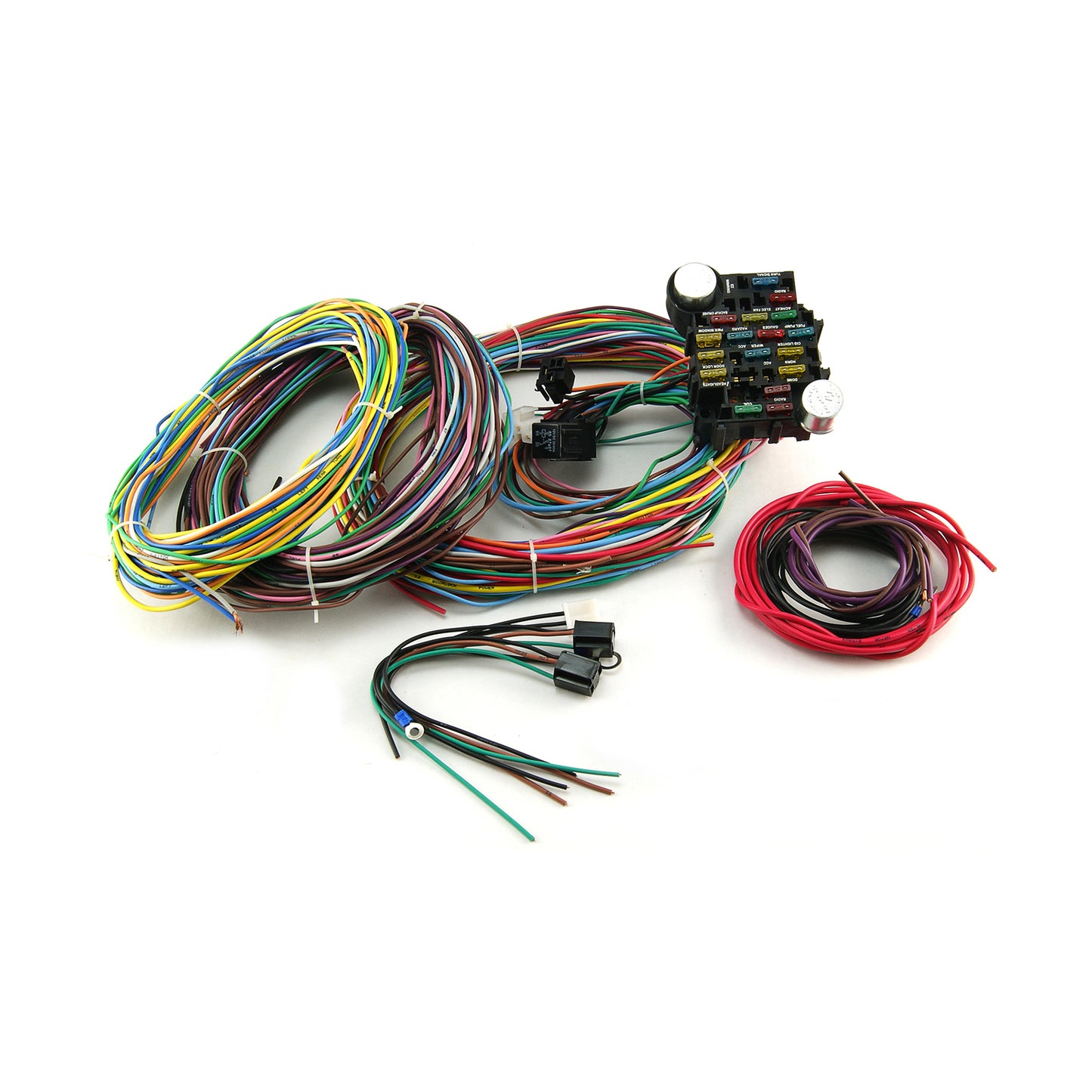 Kit de arnés de cableado universal de 22 circuitos para Street Rod, Hot Rod y Race Car