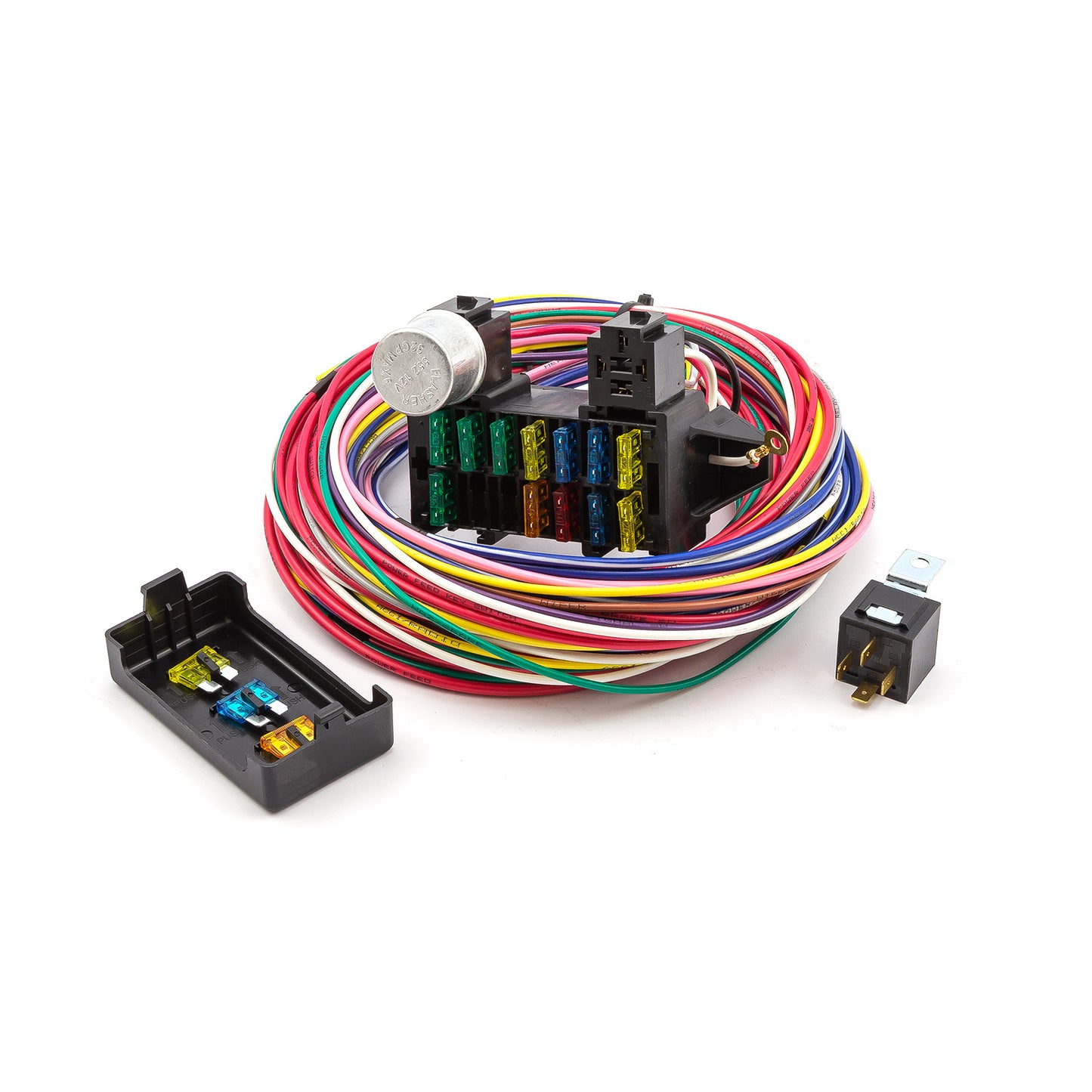 Universal 12 Circuit Wiring Harness Kit Street Rod Hot Rod Race Car