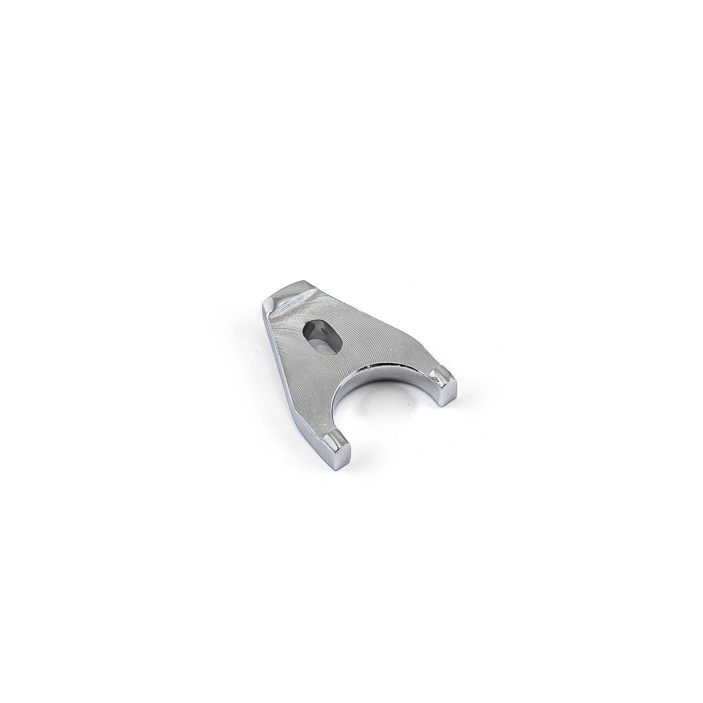 Abrazadera de sujeción para distribuidor de aluminio plateado Chevy SBC 350 BBC 454