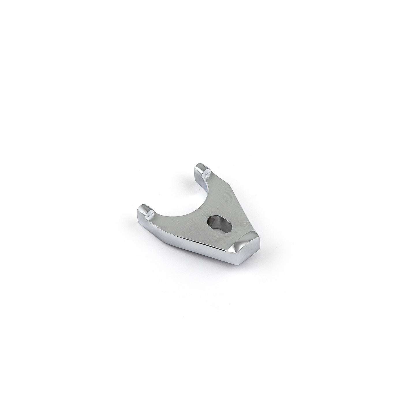 Abrazadera de sujeción para distribuidor de aluminio plateado Chevy SBC 350 BBC 454