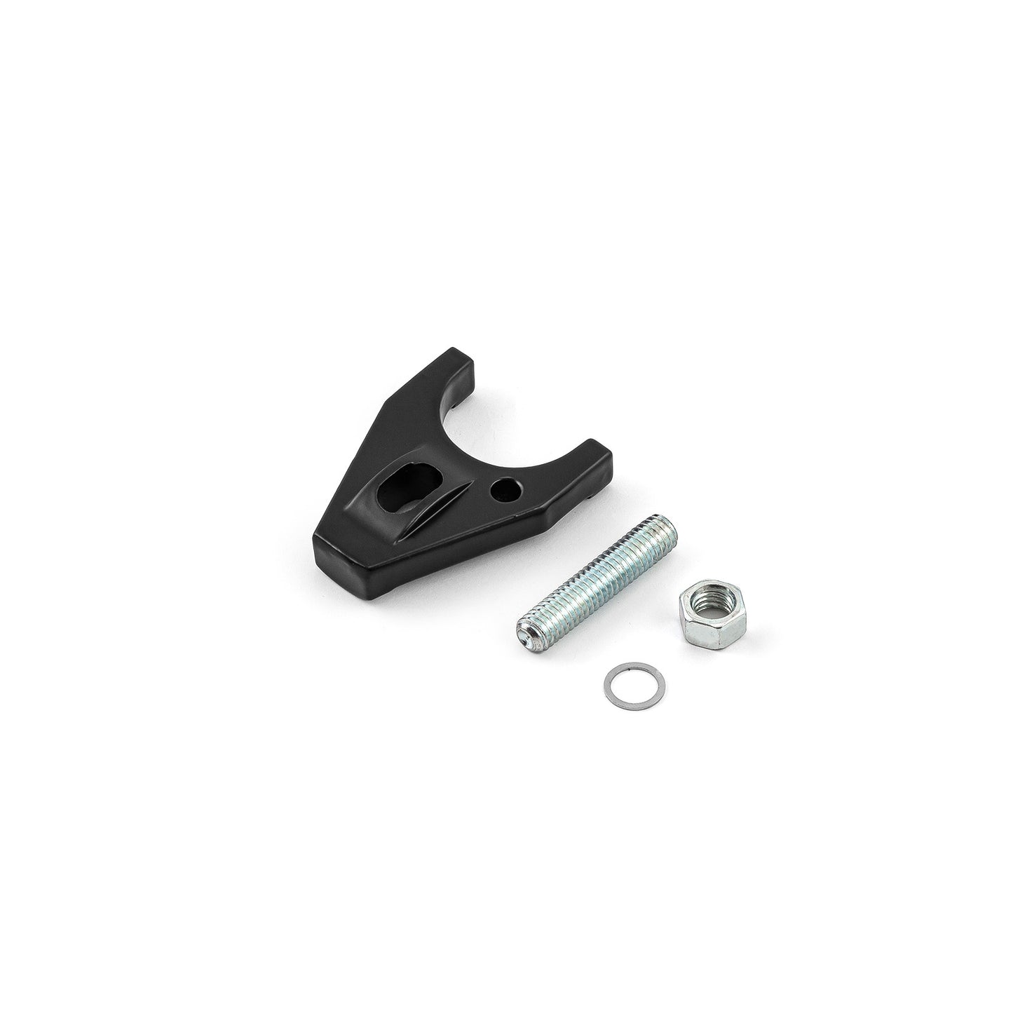 Abrazadera de sujeción para distribuidor de aluminio negro Chevy SBC 350 BBC 454