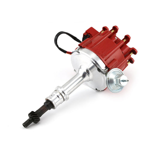 Distribuidor Ford 351W Windsor 65K Coil Thunder HEI con cables conductores