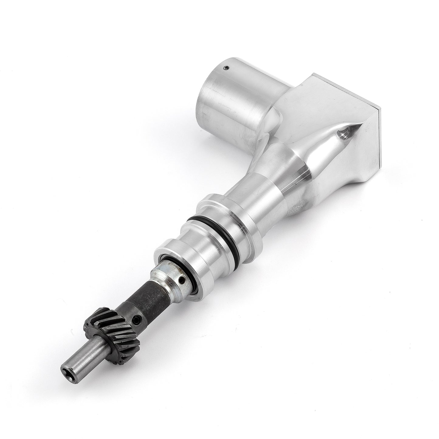 Distribuidor de transmisión angular de aluminio billet Ford 351W Windsor Pro únicamente