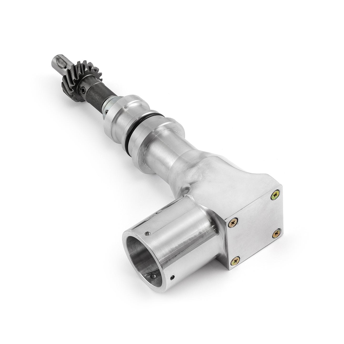 Distribuidor de transmisión angular de aluminio billet Ford 351W Windsor Pro únicamente