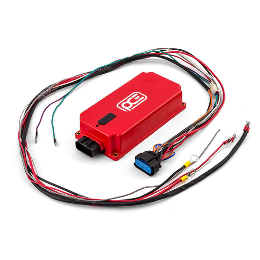 Multiple Spark CDI 6AL Ignition Box 2 Rev Lim (2x Rotary switches) Red