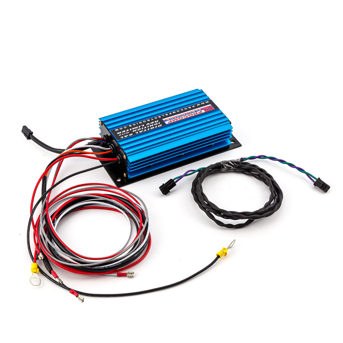Caja de encendido CDI 6AL con múltiples chispas y limitador de revoluciones (1 interruptor giratorio) - Azul