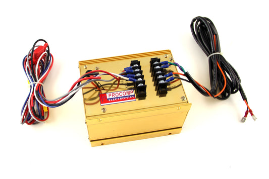 Caja de encendido con limitadores de dial, color dorado, descarga de condensador CDI de chispa múltiple