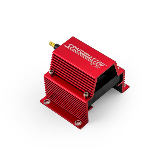 Bobina de encendido universal de 12 V, de alto rendimiento, macho, con núcleo E externo - Roja