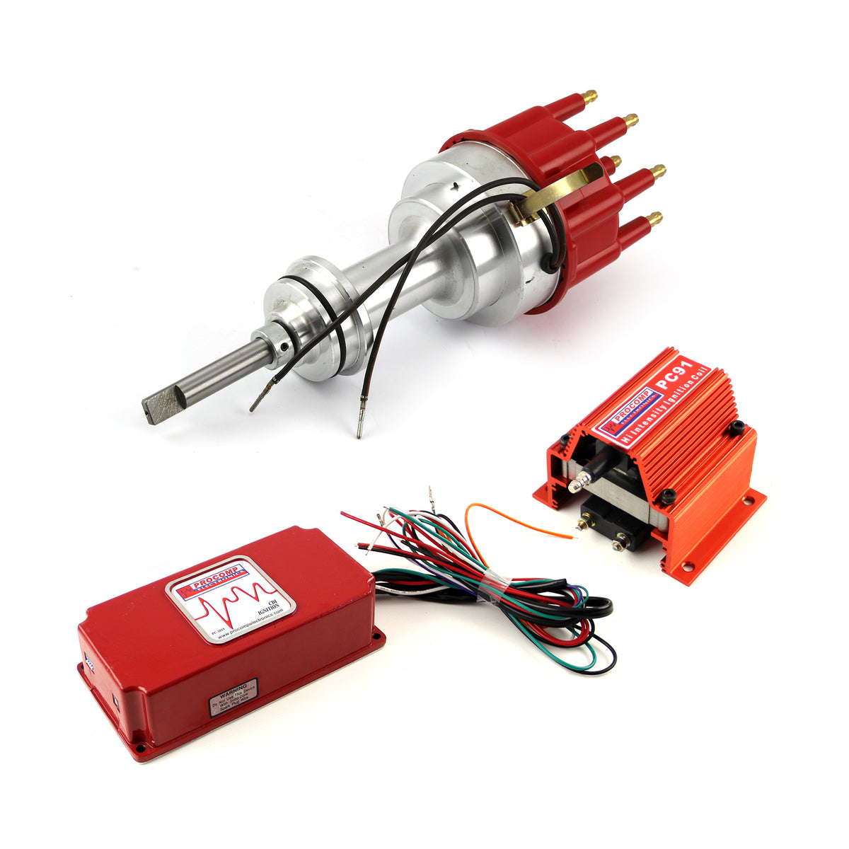Mopar Chrysler 318 340 360 Pro Billet Distributor 6AL CDI Ignition & Coil Kit