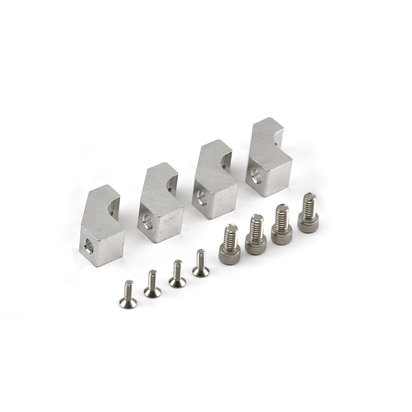 Kit de herrajes para separador de cables de bujía lineal de aluminio para Chevy SBC 350 (última generación)