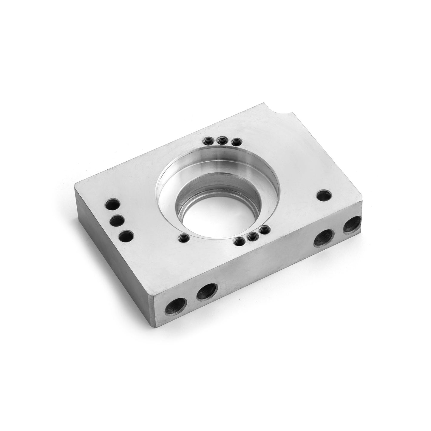 Placa de extremo de arranque de aluminio billet para Chevy SBC 350 BBC 454 (10" y 11")