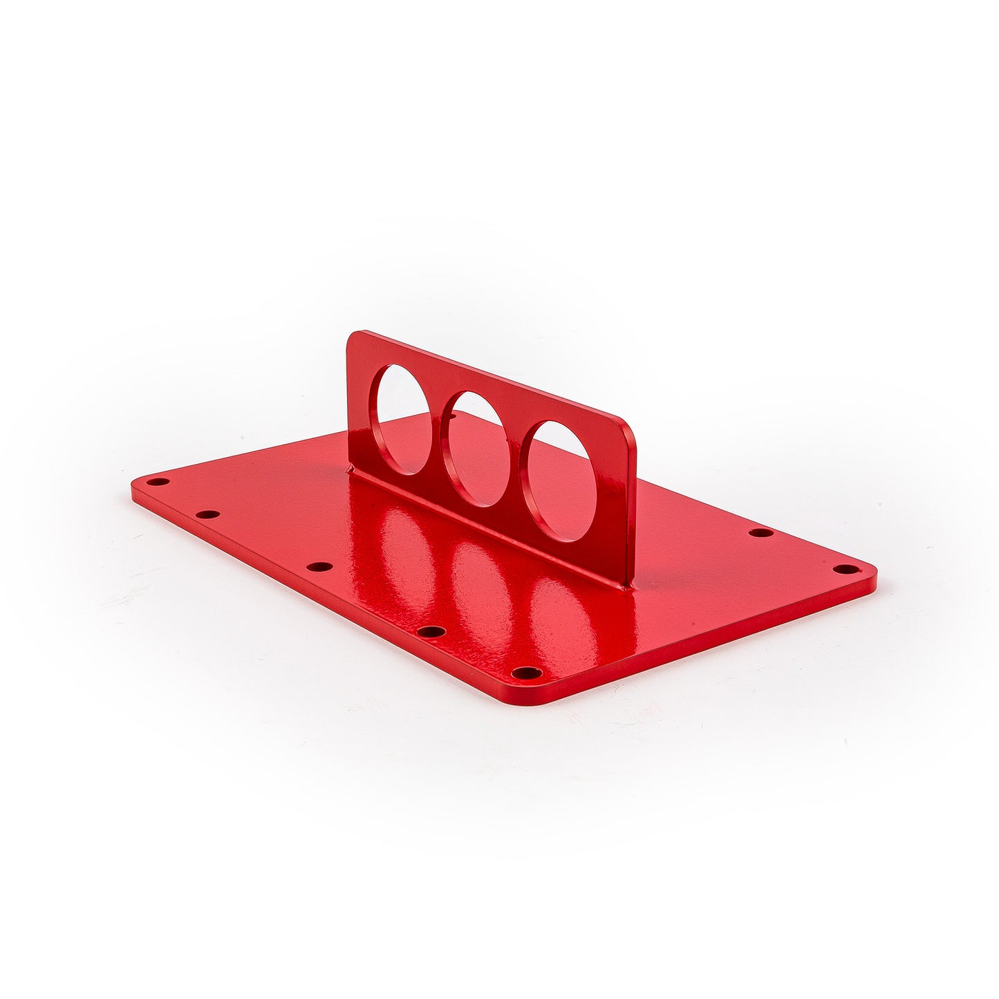 Placa de elevación universal de acero para motor GM LS - Roja