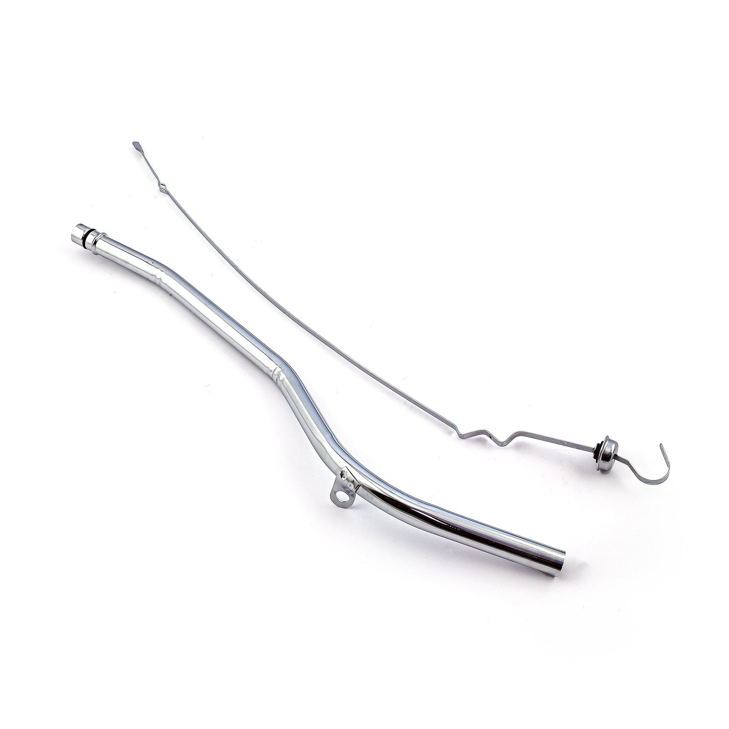 Varilla de nivel y tubo de transmisión cromados para Chevy Gm Powerglide 1962+