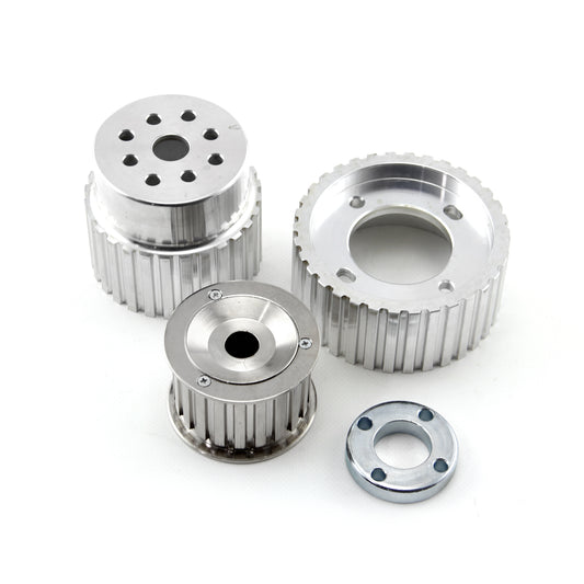 Mazda Rotary Gilmer Crank Alternator and Water Pump Pulleys Only