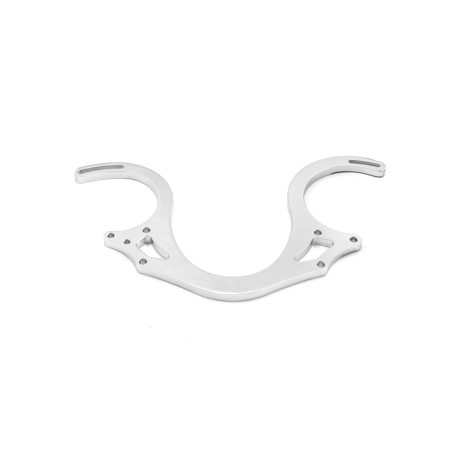 Kit completo de polea serpentina de motor de aluminio para Chevy BBC 454 (pulido)