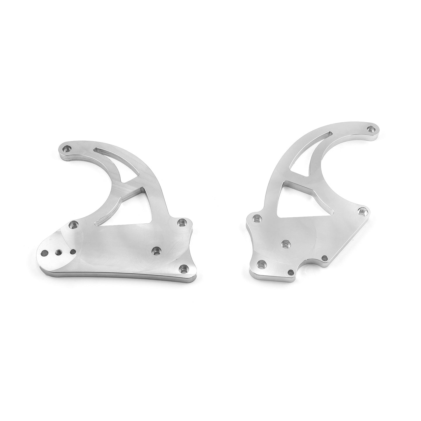 Kit completo de polea serpentina de motor de aluminio para Chevy GM LS1 LS2 LS3 LS6