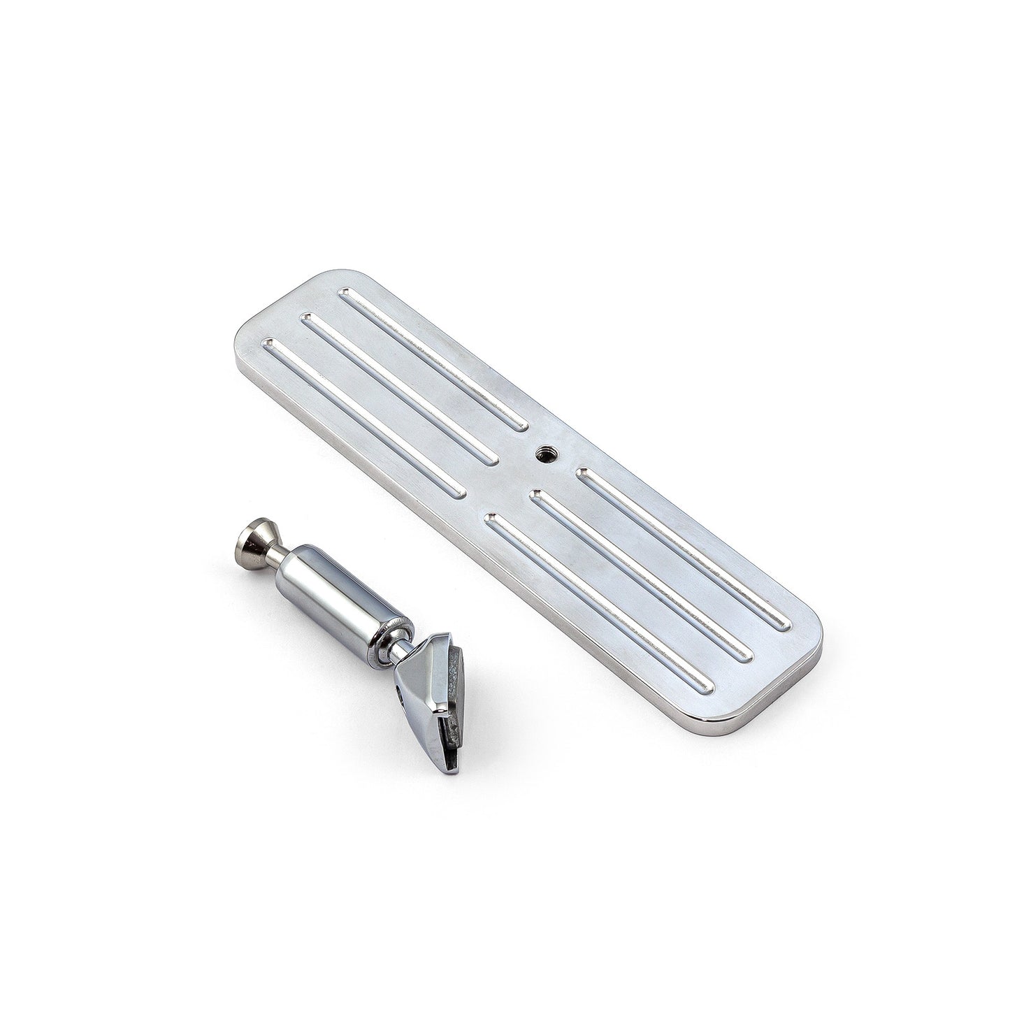 Espejo retrovisor de aluminio macizo fresado en bola de 9 1/4"
