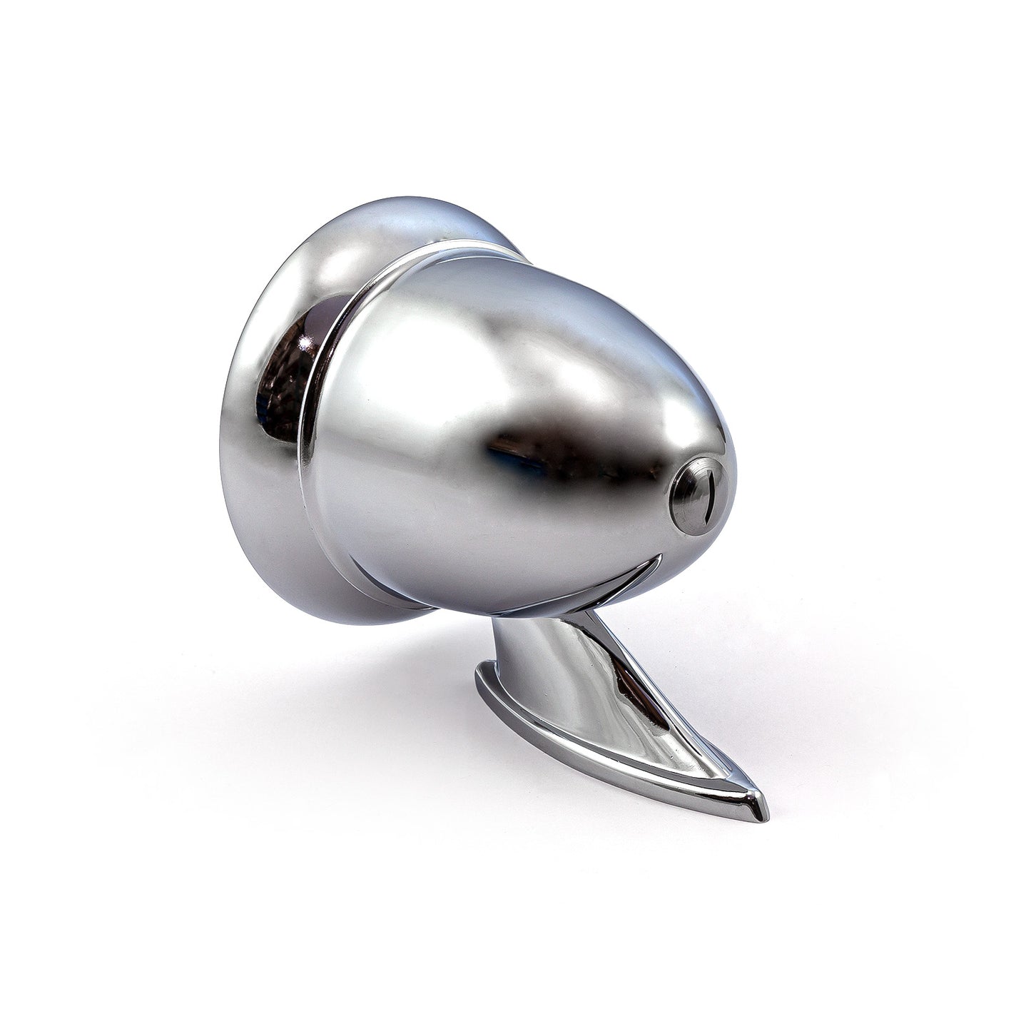 Espejo retrovisor universal estilo bala clásico GT Racing de 4" (solo dos tornillos)