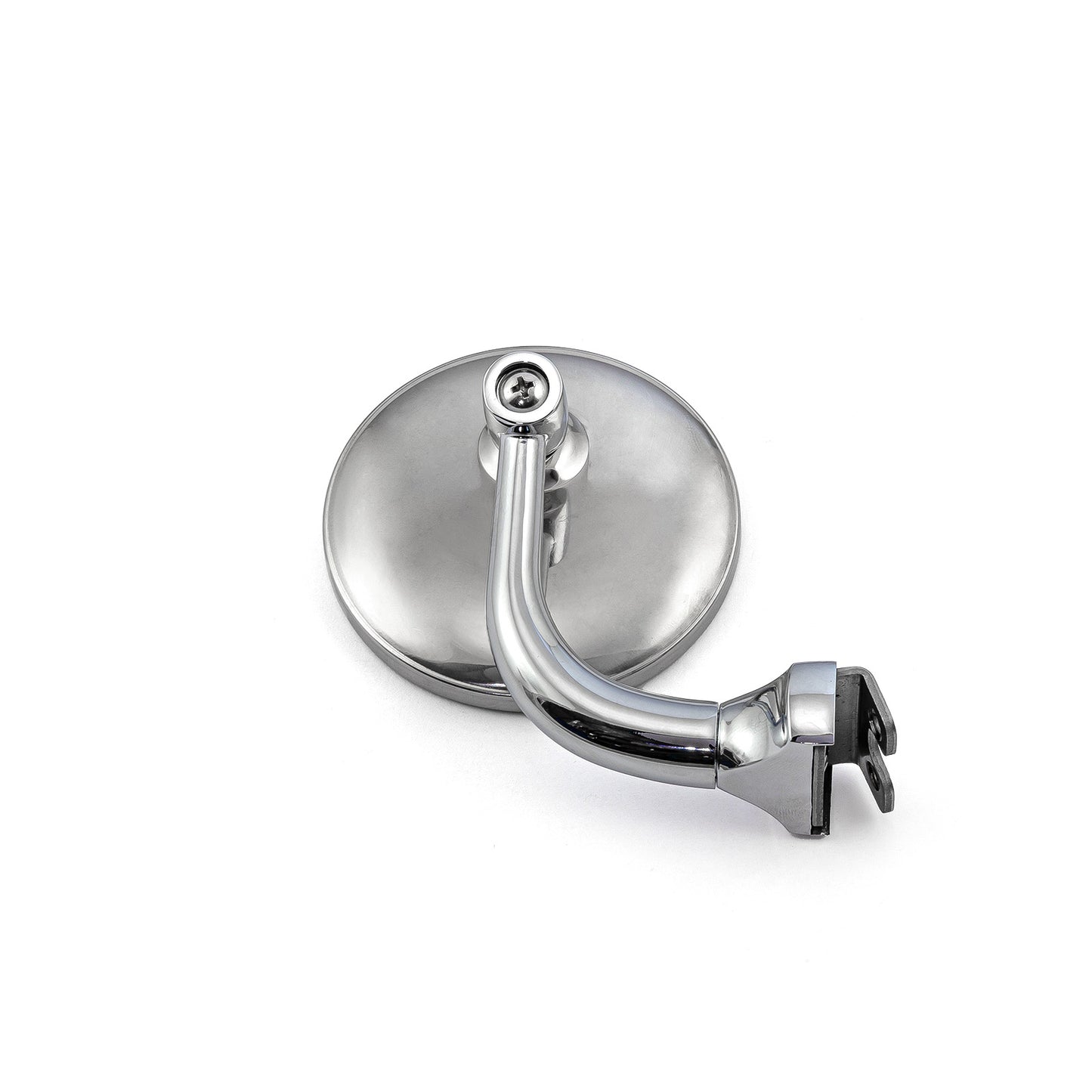 3" Round Peep Style Polished Stainless Steel Mirror - Fits L & R Doors