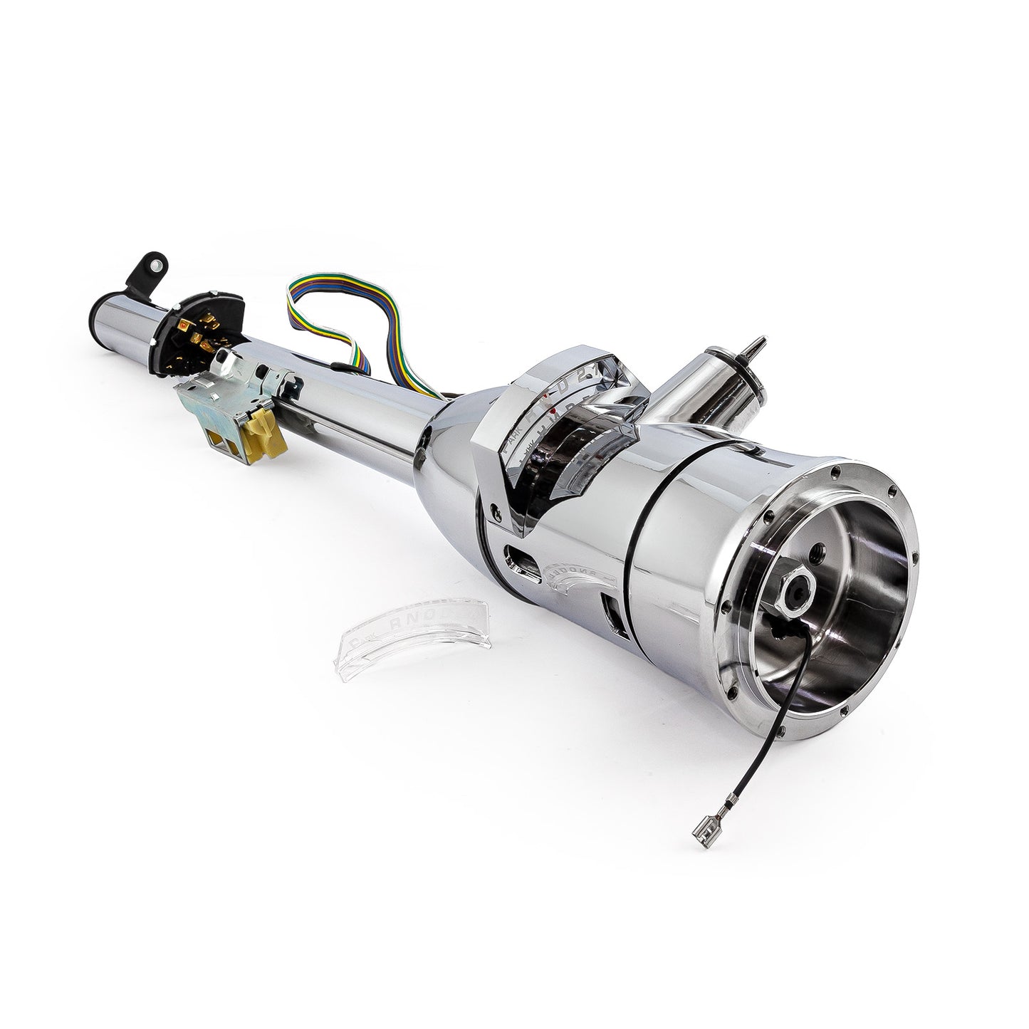 32" Column Shift Tilt Steering Column w/ Ignition Keys & Steering Wheel Adapter