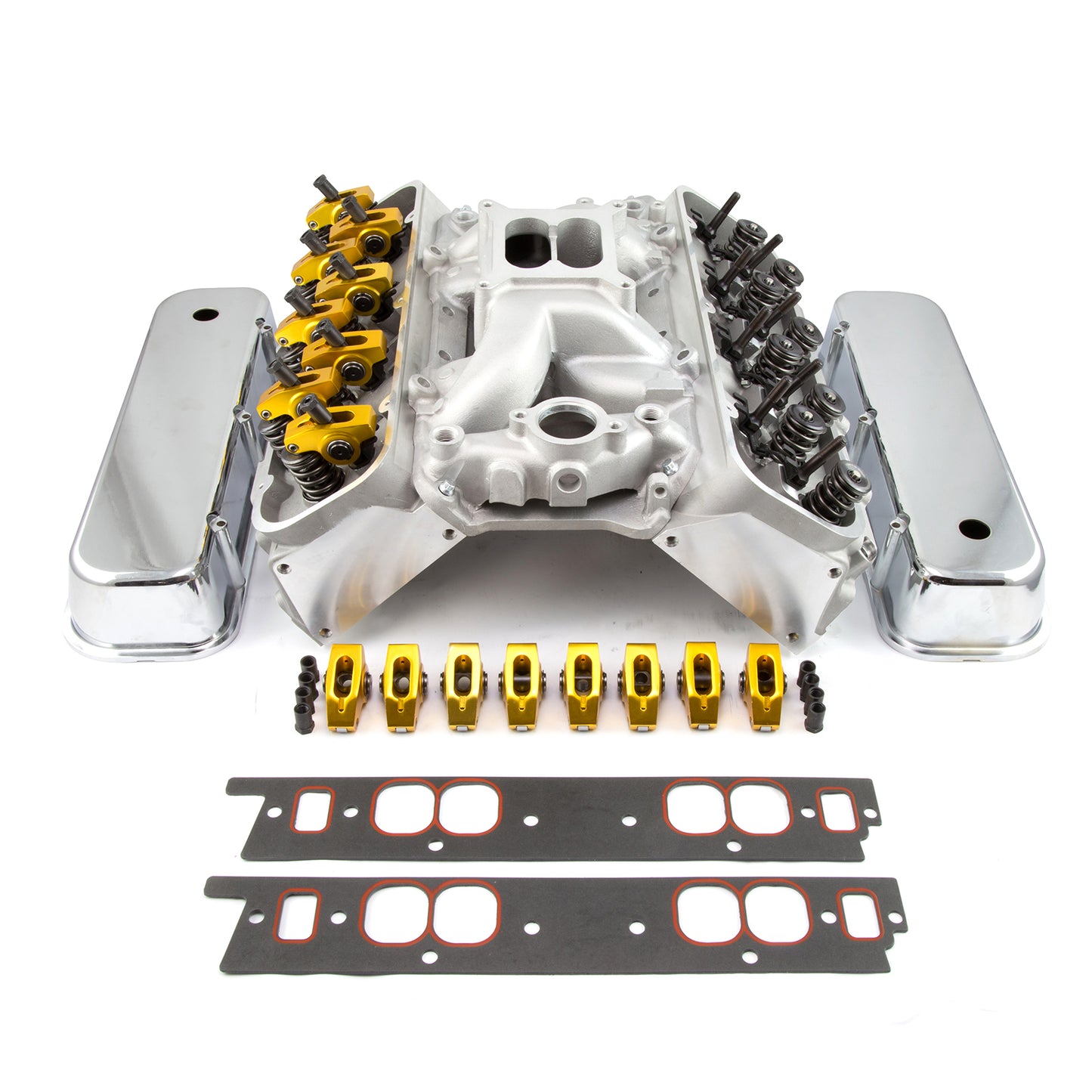 Kit combinado de culata de rodillo hidráulico para Chevy BBC 396 454 (puerto ovalado)