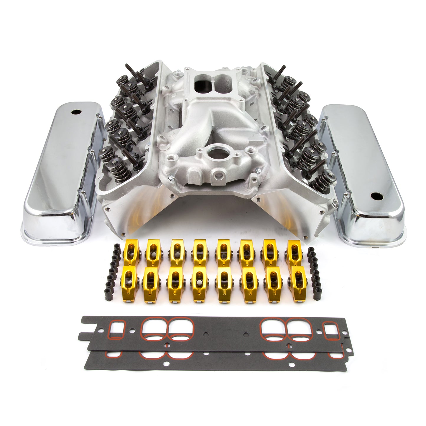 Kit combinado de culata de cilindro hidráulico Chevy BBC 396 454 FT (puerto ovalado)
